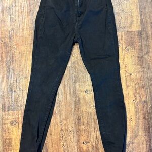 YOGA Jeans Black Skinny Jeans for Women - Rachel High Rise Skinny